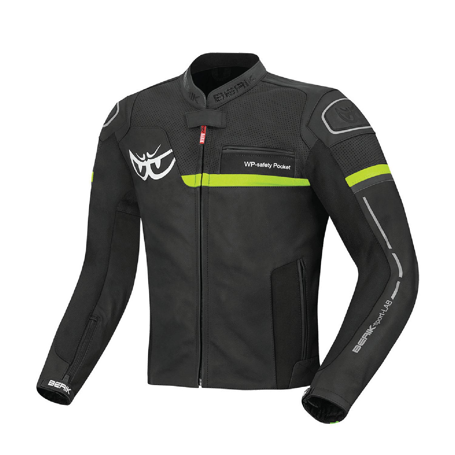 Berik 2.0 Sportivo Leather Jacket - Flou Yellow