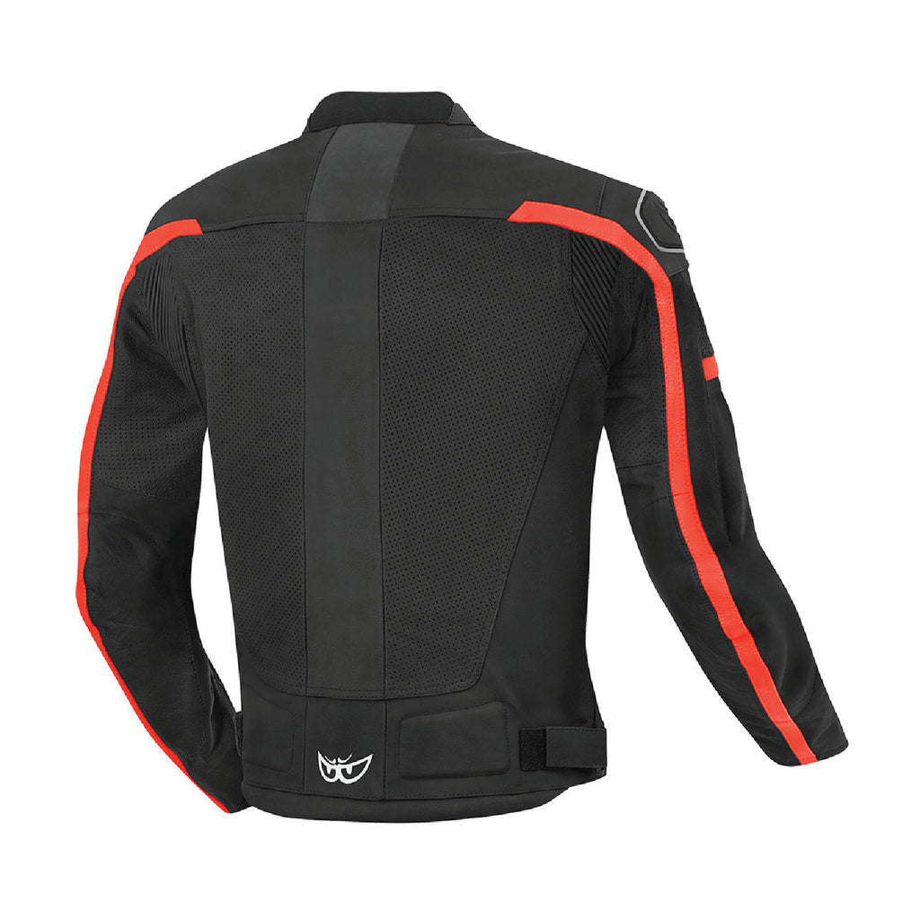 Berik 2.0 Sportivo Leather Jacket - Red