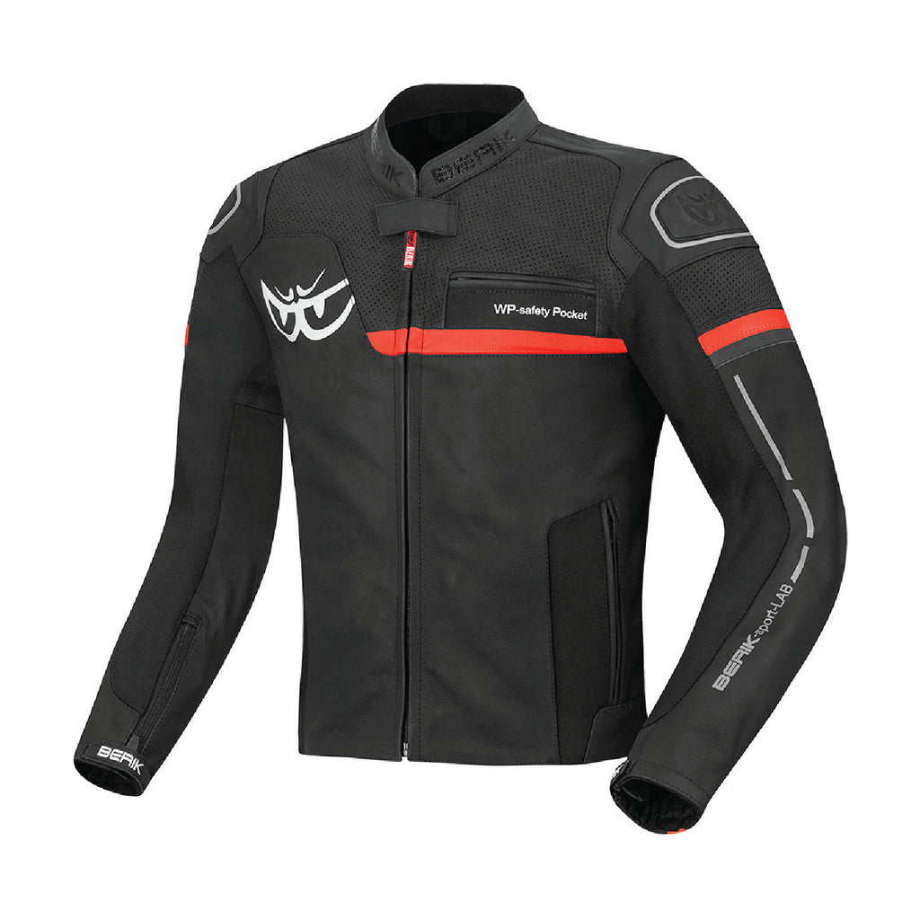 Berik 2.0 Sportivo Leather Jacket - Red