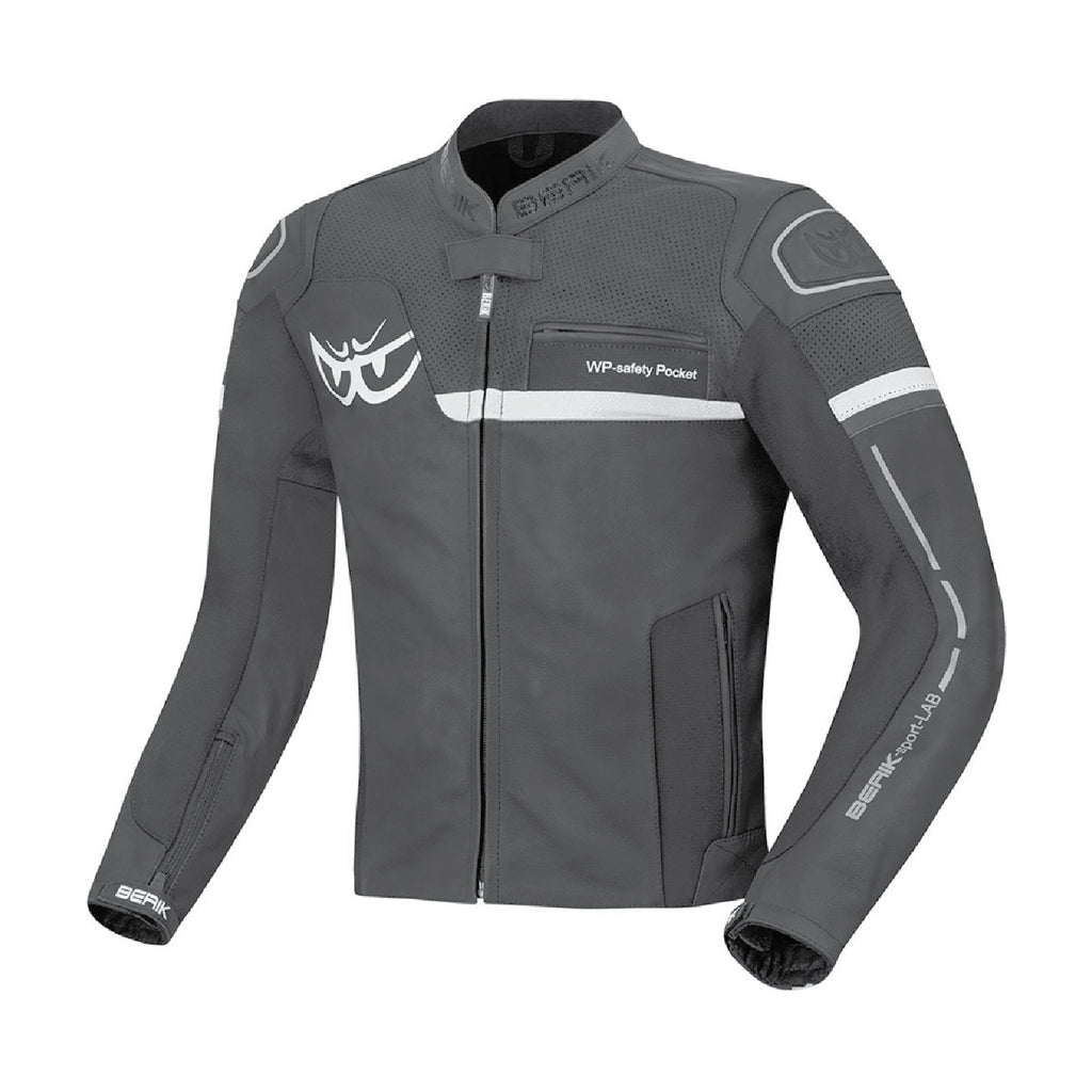 Berik 2.0 Sportivo Leather Jacket - White